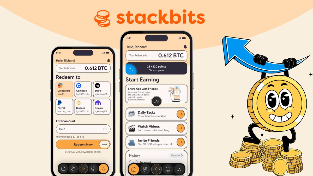 Stackbits — Fintech · Mobile