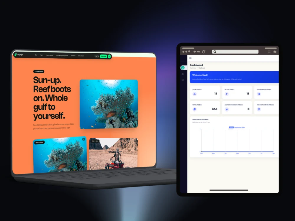 Web & platform engineering — Prysmus work